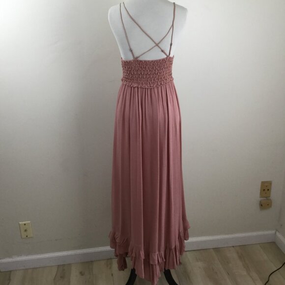 Free People Adella Slip Maxi Dress s - Picture 5 of 9